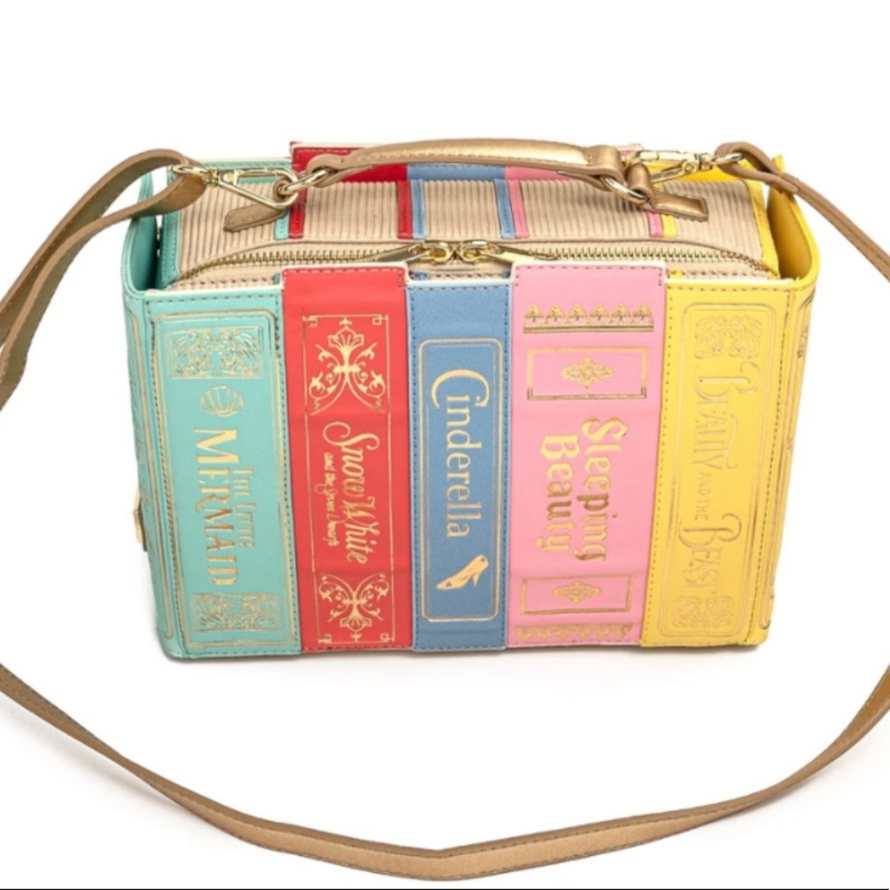 DISO: Original Disney Stitch Shoppe Princess Books Handbag.